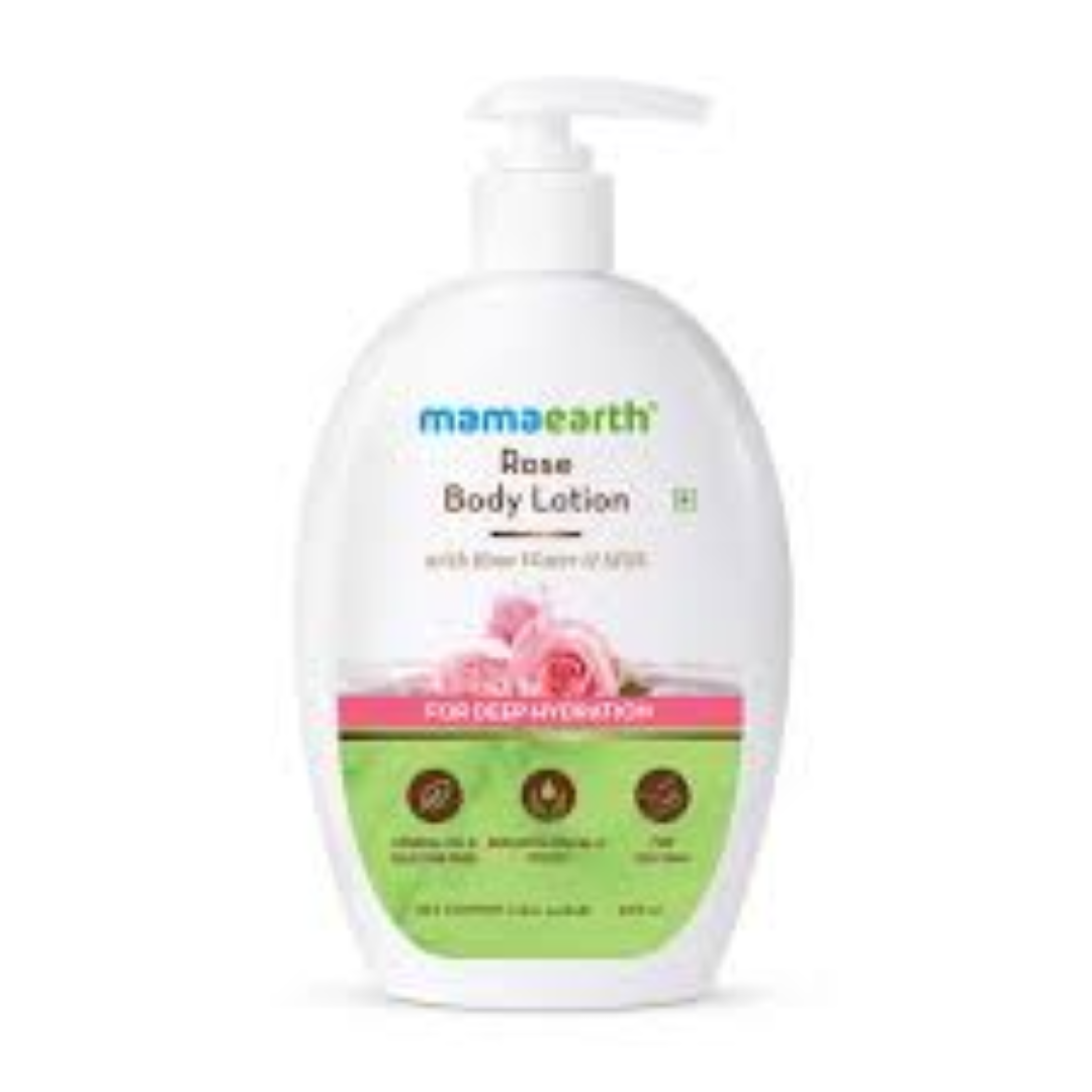 MAMAEARTH ROSE BODY LOTION 400ML